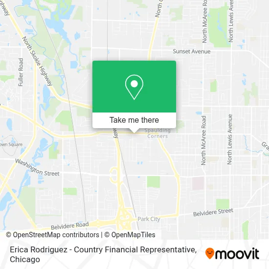 Erica Rodriguez - Country Financial Representative map