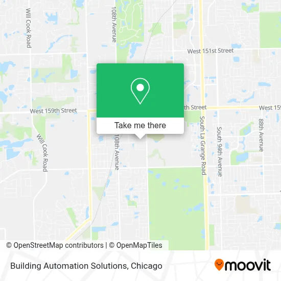 Building Automation Solutions map