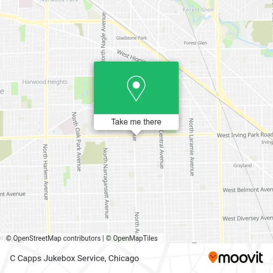 C Capps Jukebox Service map