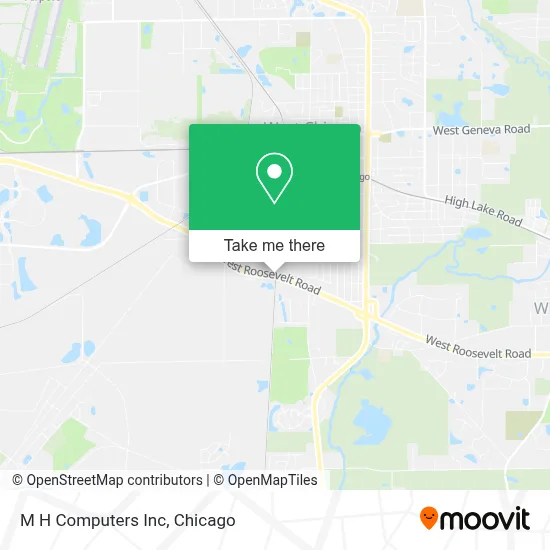 M H Computers Inc map