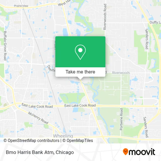 Bmo Harris Bank Atm map