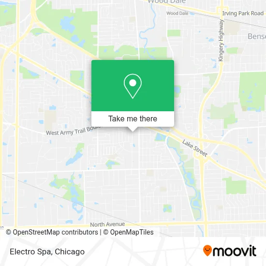 Electro Spa map