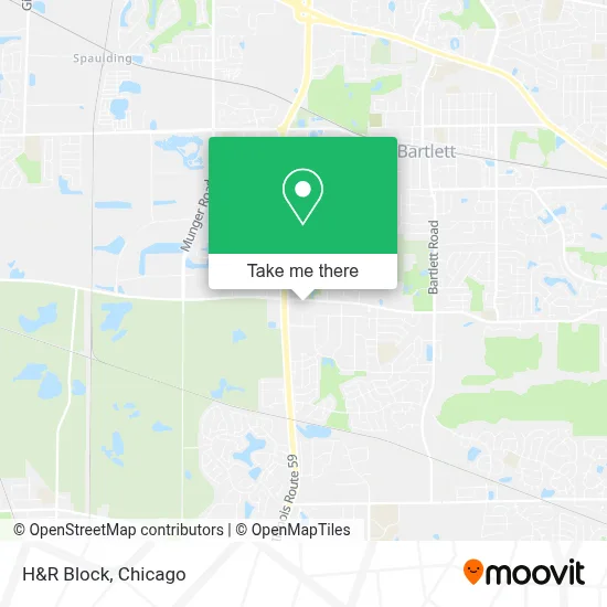 H&R Block map