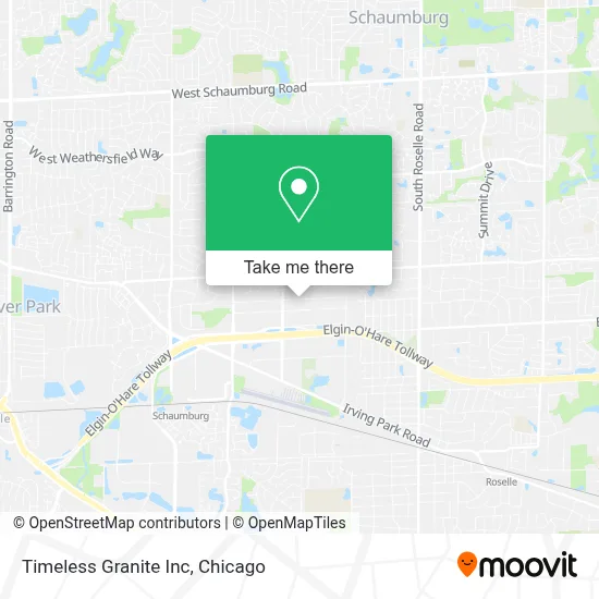 Timeless Granite Inc map