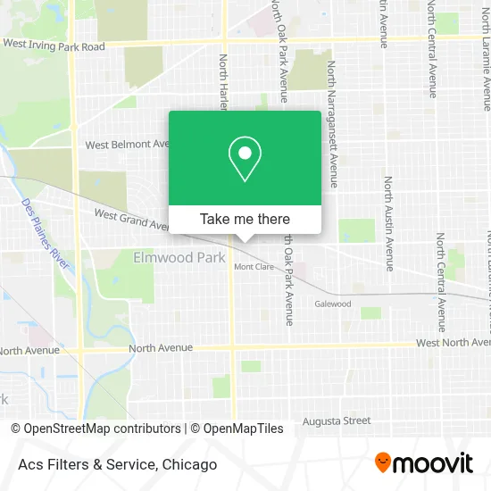 Acs Filters & Service map
