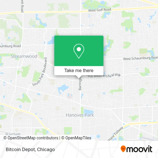 Bitcoin Depot map