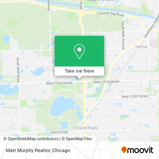 Matt Murphy Realtor map