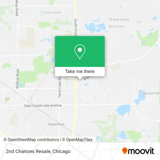 2nd Chances Resale map