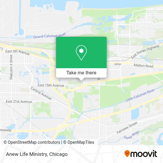 Anew Life Ministry map