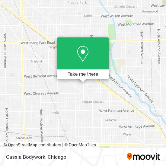 Cassia Bodywork map