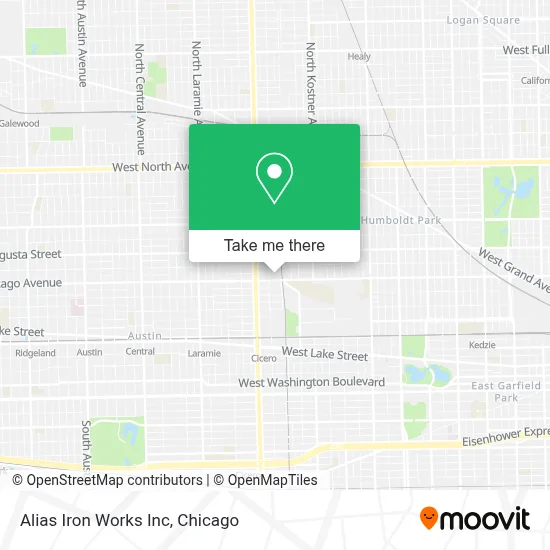 Alias Iron Works Inc map
