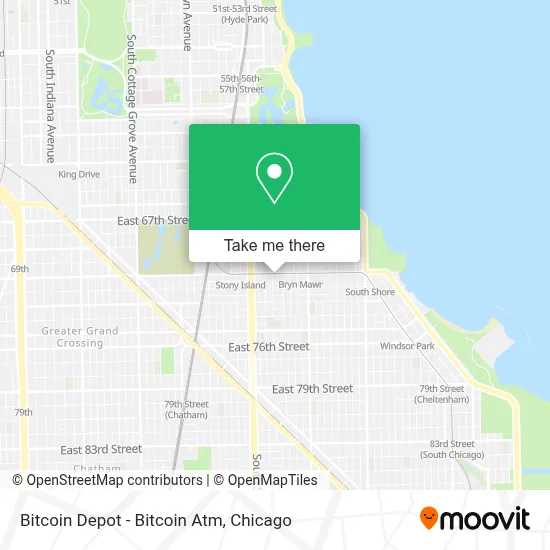 Bitcoin Depot - Bitcoin Atm map