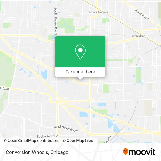 Conversion Wheels map