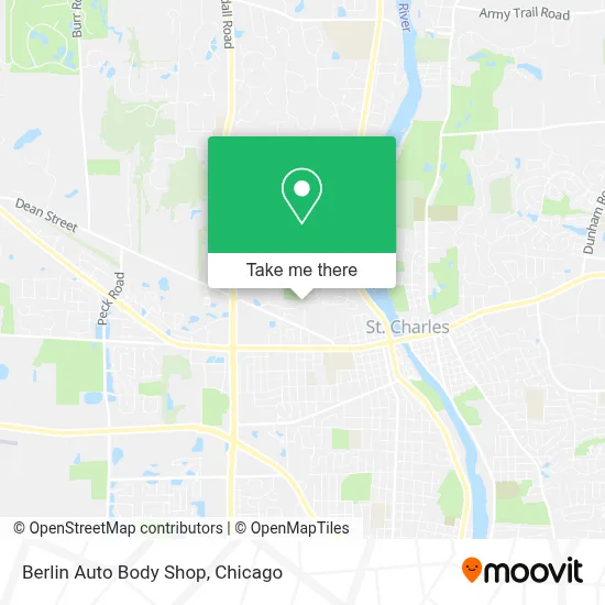 Berlin Auto Body Shop map