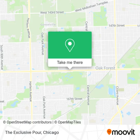 The Exclusive Pour map