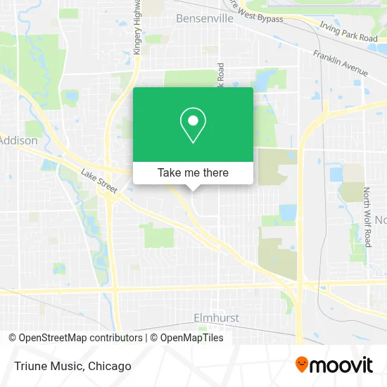 Triune Music map