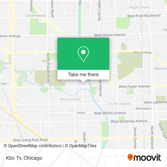 Kbc Tv map