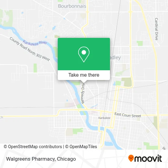 Walgreens Pharmacy map
