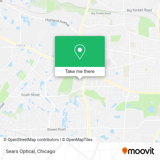 Sears Optical map