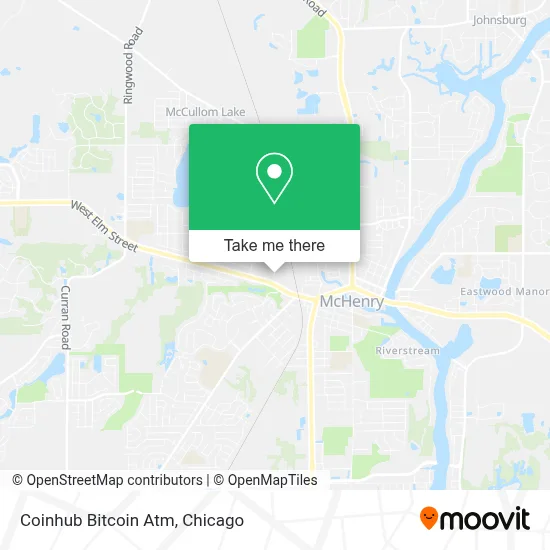Coinhub Bitcoin Atm map