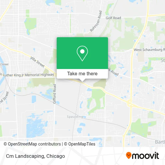 Cm Landscaping map