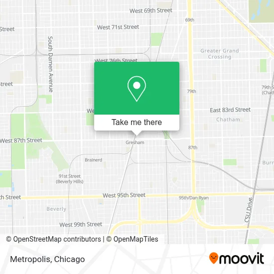 Metropolis map