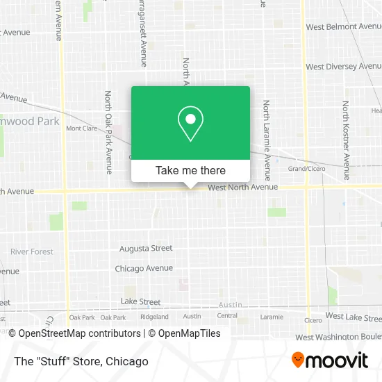 The "Stuff" Store map