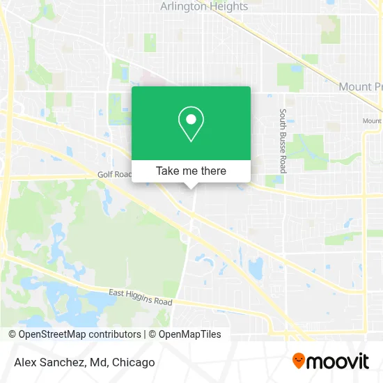Alex Sanchez, Md map