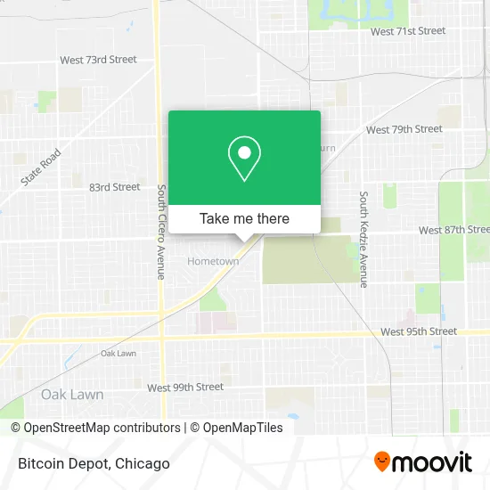 Bitcoin Depot map