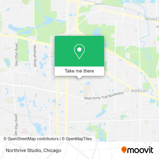 Northrive Studio map