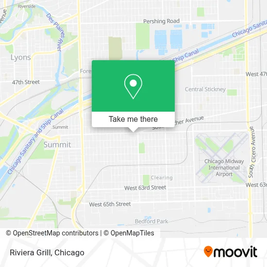 Riviera Grill map
