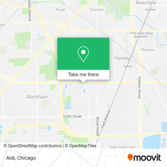 Aldi map