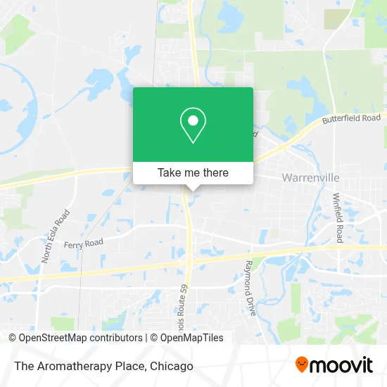 The Aromatherapy Place map