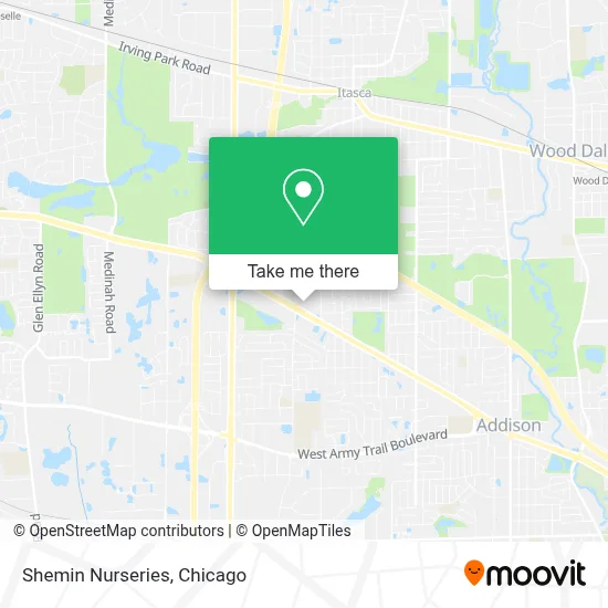 Shemin Nurseries map