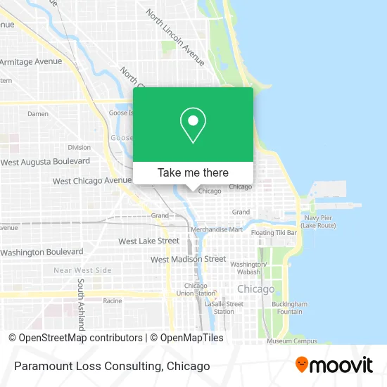 Paramount Loss Consulting map