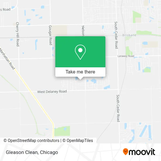 Gleason Clean map