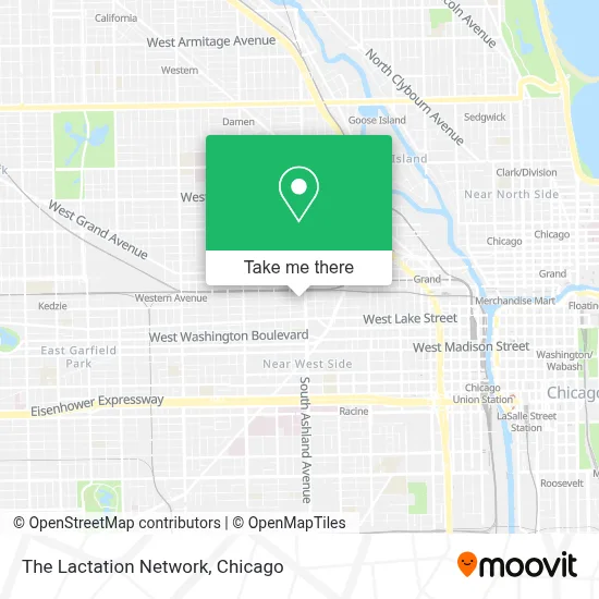 The Lactation Network map