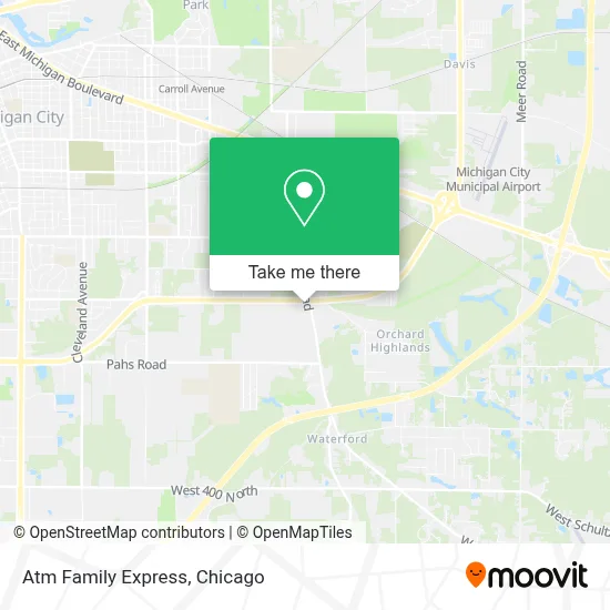 Atm Family Express map