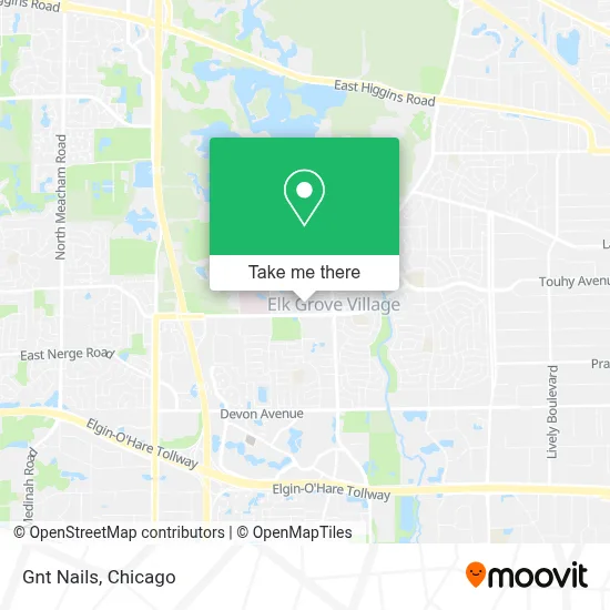 Gnt Nails map