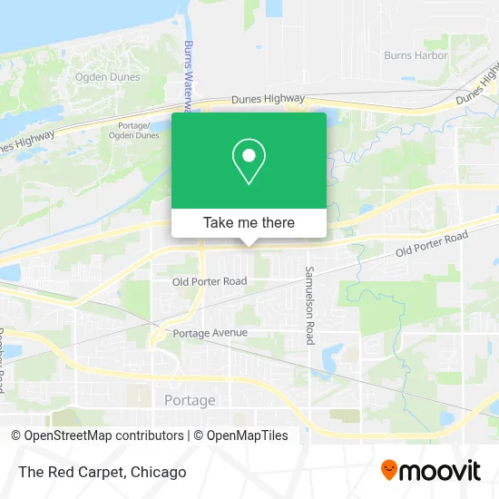 The Red Carpet map