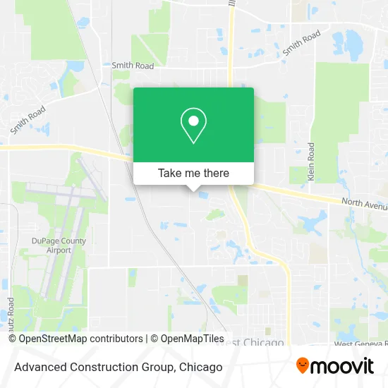 Advanced Construction Group map