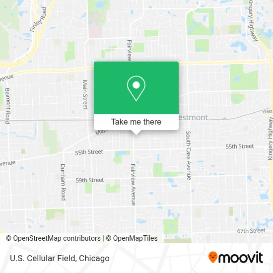 U.S. Cellular Field map