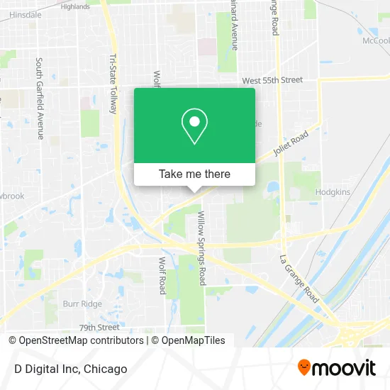 D Digital Inc map