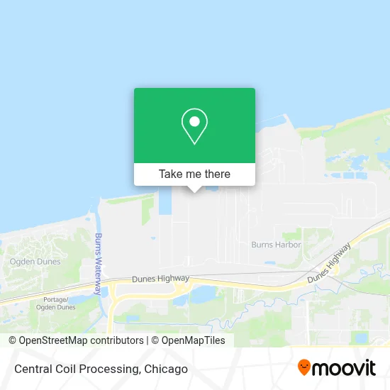 Central Coil Processing map