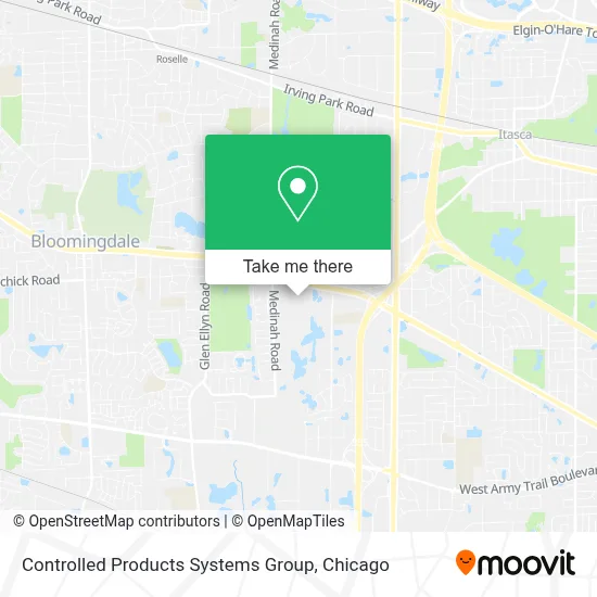 Controlled Products Systems Group map
