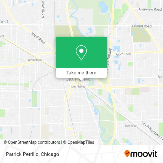 Patrick Petrillo map