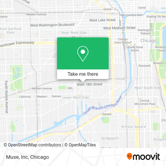 Muse, Inc map