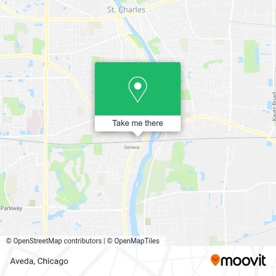Aveda map
