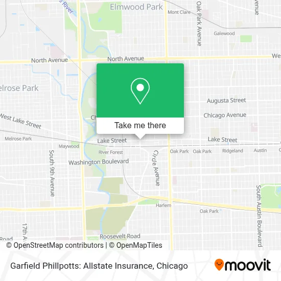 Garfield Phillpotts: Allstate Insurance map