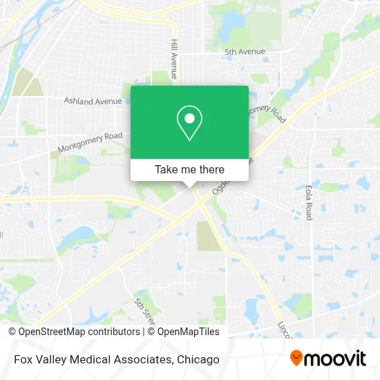 Fox Valley Medical Associates map